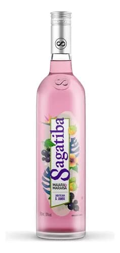 Cachaça Jabuticaba & Jambu Maiara & Maraisa Garrafa 700ml Sagatiba