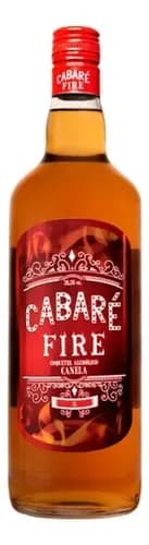 Coquetel Aperitivo Cabaré Fire Canela Garrafa 1 Litro