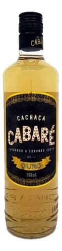 Cachaça Cabaré Ouro - 700ml