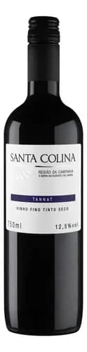 Vinho Tinto Tannat Santa Colina Adega Nova Aliança 750 Ml