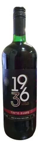 Vinho Tinto Suave 1936   1l