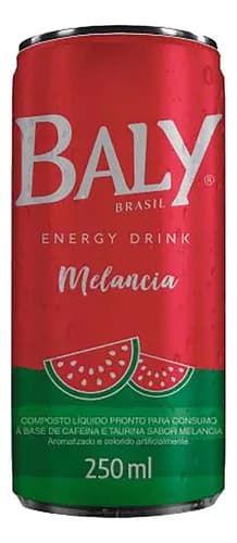 Energético Melancia Baly Lata 250ml