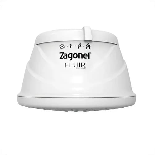Chuveiro Zagonel Fluir 4 Temperaturas Cor Branco Potência 6800 W 220v 6.8 Kw