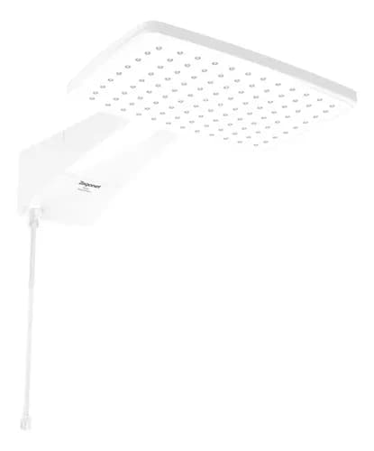 Ducha Polo Eletronica 7700w Branco Zagonel Branco 7.7 Kw 220v