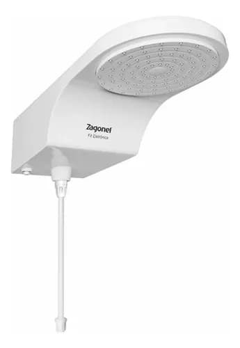Ducha Eletrônica Fit 6800w Branca Zagonel Branco 6.8 Kw 220v